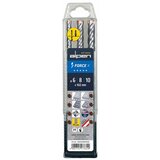 Burgije za udarnu busilicu sds-plus force x 3-dj. set