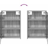  Kupaonski ormar s ogledalom Zidne Siva Sonoma 43 x 16 x 62.5 cm | shoptok.hr