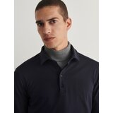 Reserved srajca slim fit - mornarsko modra | Shoptok.si