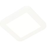 QAZQA Stropna svetilka bela 17 cm z LED 3-stopenjsko zatemnitvijo IP44 - Steve Cene