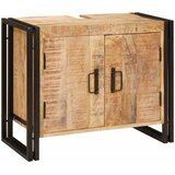 Ormarić za umivaonik Smeđa 71 x 33 x 58 cm Čvrsto drvo manga | shoptok.hr