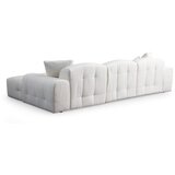 Atelier Del Sofa ugaona garnitura pescara corner right (L2 chl) white