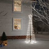  Stožasto božićno drvce hladno bijelo 108 LED žarulja 70x180 cm | shoptok.hr