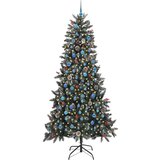 vidaXL Umjetno božićno drvce s stalakom Zelena 129.5 x 129.5 x 240 cm | shoptok.hr