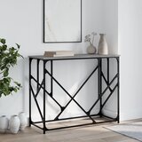 Maison Chic konzolna miza - miza ob steni siva sonoma 100x40x80 cm inženirski les, (21785942) | Shoptok.si