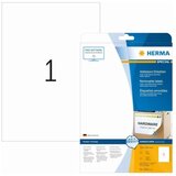 Herma Etikete "movables" 210x297, A4/1 1/25 bela | ePonuda.com