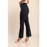 Fenzy Elegantne Pamučne Hlače Crne Boje | shoptok.hr