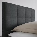 Mömax Postelja Boxspring Oviedo, Antracit, 140x200 | Shoptok.si