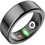 Powerton QRING 8 pametni prstan črn, merilec stresa, srčni utrip, spremljanje spanja, šport, nerjaveče jeklo 56,9mm | Shoptok.si
