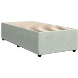 vidaXL box spring krevet s madracem svjetlosivi 90x190 cm baršunasti | shoptok.hr