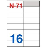 NANO Etikete za laserske i ink-jet pisače , N-71, 105x37 mm, 100/1 | shoptok.hr