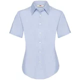Fruit Of The Loom Blue classic shirt Oxford