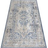 RugsX Preproge Preproga Strukturni SOLE D3871 Ornament, okvir - 80x250 cm Modra | Shoptok.si