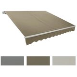 Balkonska tenda 4x2.5m Siva, Braon i Krem boja | ePonuda.com