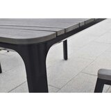 Gardenson VRTNA GARNITURA PISA aluminij barve grafita, siva | Shoptok.si
