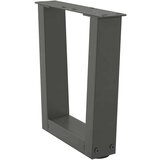  Noge blagovaonskog stola V-oblika 2 kom antracit 40x(30-31 3)cm | shoptok.hr