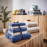 Esprit SET IZ FROTIRJA antracit, svetlo siva 50x100/67x140 cm | Shoptok.si