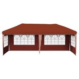  Rastezljivi šator za zabave 575 x 289 x 245 cm Terakota | shoptok.hr