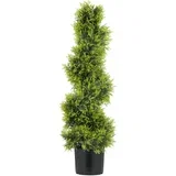 umetna rastlina plastika, kovina Ø16,5 x 90V cm zelena, (5000242197)
