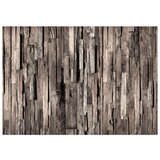  Samoljepljiva foto tapeta - Wooden Curtain (Dark Brown) 294x210 | shoptok.hr