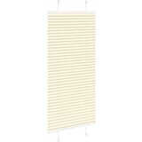 vidaXL Plisirana roleta krem 65x100 cm širina tkanine 64,4 cm | shoptok.hr