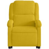  Naslonjač na podizanje žuti baršunasti | shoptok.hr