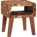 vidaXL Konec mize večbarvno 40 x 32 x 46 cm trden predelan les | Shoptok.si