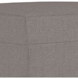  4-dijelni set sofa s jastucima smeđesivi od tkanine | shoptok.hr