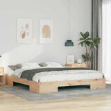  Krevetna konstrukcija Smeđa 200 x 200 cm | shoptok.hr
