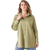 La Modeuse Srajce & Bluze 70712_P165389 Zelena cene