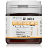 Bielenda Dr Medica Overpigmentation posvetlitvena nočna krema za kožo s hiperpigmentacijo 50 ml