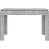  Blagovaonski stol boja betona 120x60x76 cm konstruirano drvo | shoptok.hr