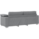 SOFA 3 pcs Svijetlo siva 219 x 80 x 82 cm Platnasta tkanina | shoptok.hr
