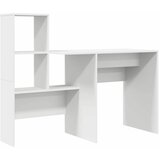  Stol s ladicama Bijelo 131,5 x 50 x 106,5 cm Konstruirano drvo | shoptok.hr