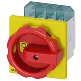 Siemens Dig.Industr. glavno/nujnostno zaustavitveno stikalo 3p. 16A 7,5kW/400V 3LD2003-0TK53, (20857726) Cene
