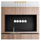 Opviq Luster Orbital-15-14022, 80x15x115cm, IP20, zlatno-bijele boje | Eponuda.ba