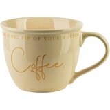 Mondex Skodelica porcelan Hendia Jumbo 500 ml 11,5x15,5x9 cm bež 1 kos, (5000179577) Cene