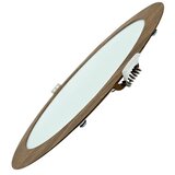  led ugradna svetiljka circle LED/18W/230V 4200K prečnik 22 cm braon | Eponuda.com