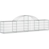  Lučne gabionske košare 12 kom 200x30x40/60 cm pocinčano željezo | shoptok.hr