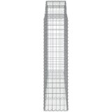  Lučne gabionske košare 6 kom 200x50x160/180cm pocinčano željezo | Eponuda.com