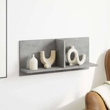 vidaXL Stenska omarica 70x16,5x30 cm betonsko siva inženirski les | Shoptok.si
