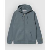 Carhartt WIP Chase Jopa s kapuco cozy blue / gold | Shoptok.si