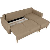 MID.YOU KOTNA SEDEŽNA GARNITURA, svetlo rjava | Shoptok.si