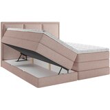 MID.YOU POSTELJA BOXSPRING 200 cm x 220 cm , les, tekstil, leseni material roza | Shoptok.si