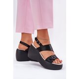 S. BARSKI Leather Womens Sandals On Wedge And Platform S.Barski | Shoptok.si
