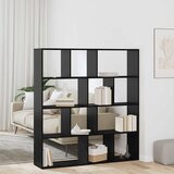 vidaXL Ormarić za knjige Crni hrast 132 x 29 x 141.5 cm Cijene
