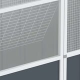 vidaXL Kavez za ptice antracit 115 x 78 x 200 cm od pocinčanog čelika | shoptok.hr