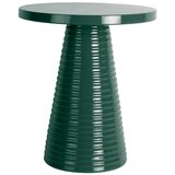 Leitmotiv Metalni okrugao pomoćni stol ø 40 cm Catania Ribbed – Cijene