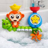 Igračka za kupanje s pokretnim elementima sa motivom majmuna i gusjenica | Shoptok.si
