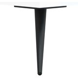 vidaXL Komoda visok sijaj bela 34,5x34x90 cm inženirski les | Shoptok.si